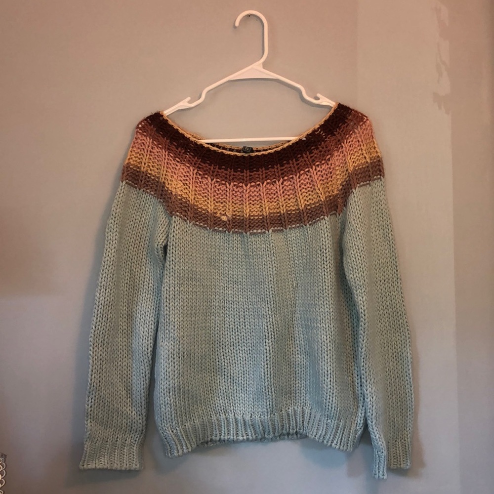 Knit sweater